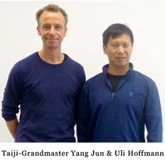Uli Hoffmann und Meister Yang Jun